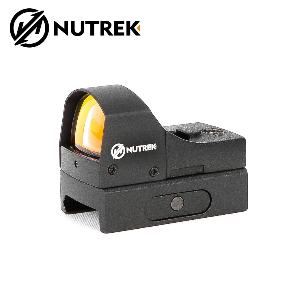 Nutrek Optics Mini Tactical Shooting Hunting Riflescope Gun Reflex Sight Red DOT Scope