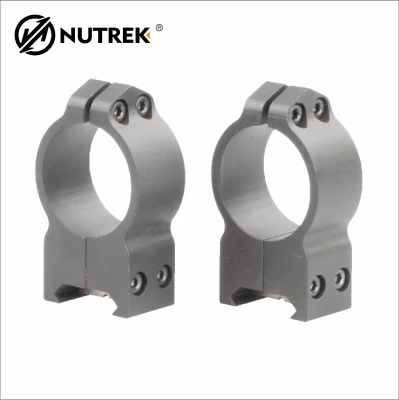 Стальное кольцо для крепления оптического прицела Nutrek диаметром 30 мм.