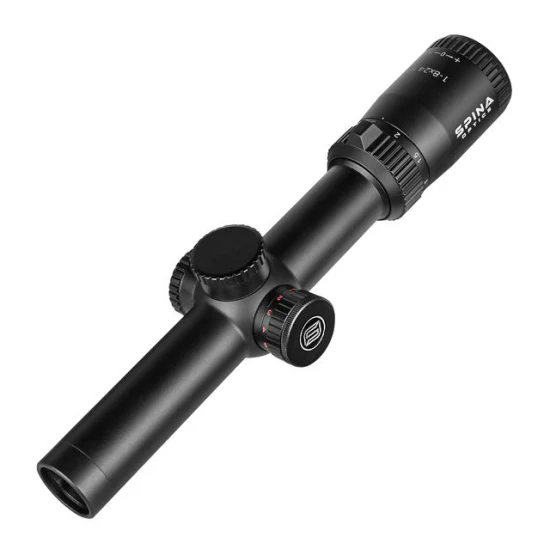 Базовая настройка: охотничий прицел Spina Optics 1-8X24 с сеткой с красно-зеленой подсветкой, тактический оптический прицел, противоударный прицел с трубкой 30 мм, скидка 3%