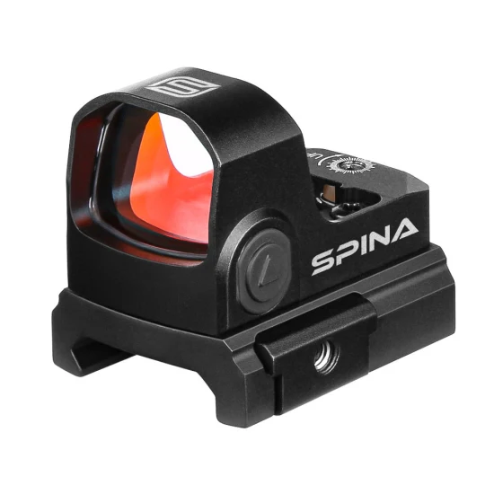 Тактический мини низкопрофильный прицел Spina Optics с красной точкой Reflexvisier