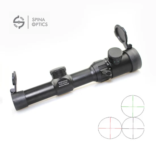 Spina Optics 1-4X20 водонепроницаемый прицел для охоты на открытом воздухе тактический прицел